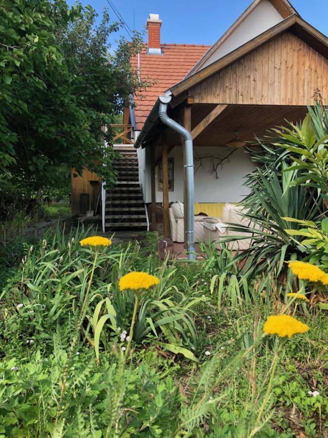 Szoloskert Studio Apartman Ábrahámhegy Eksteriør bilde